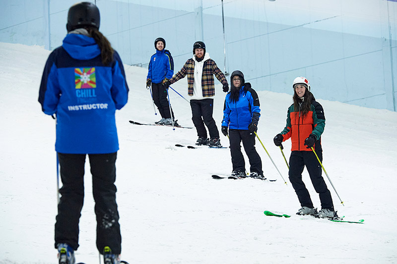 Learn How To Ski | Chill Factore